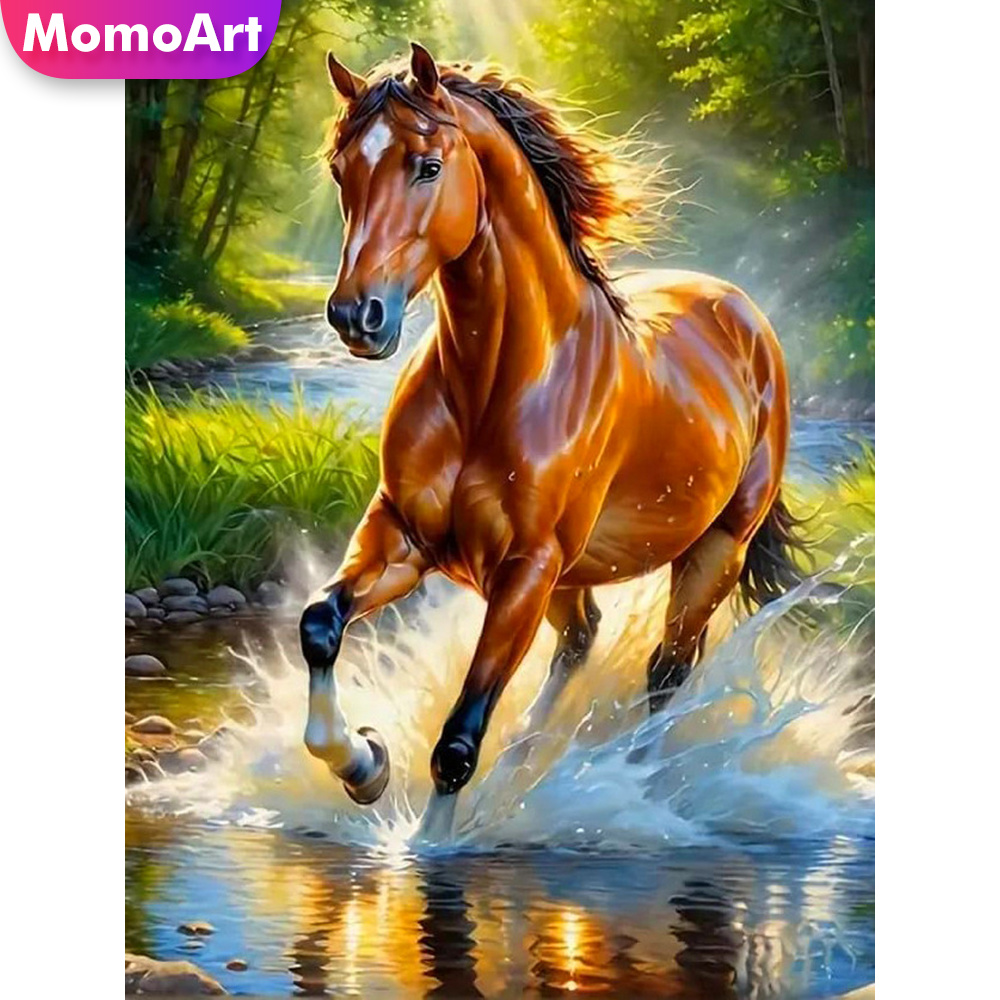 Embroidery Meaning - Momoart 11CT Çapraz Dikiş Seti Hayvan