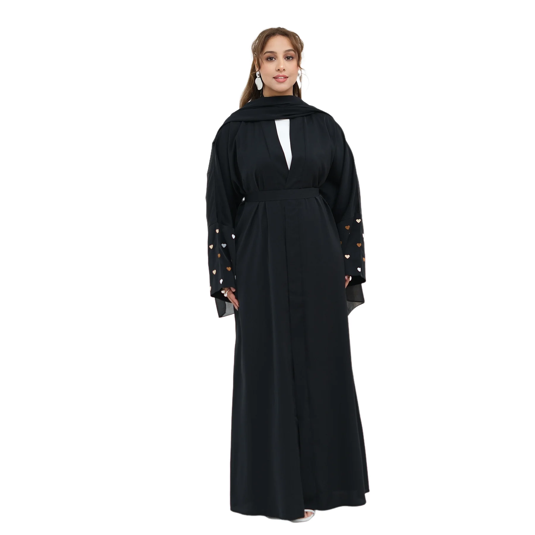 Embroidery Kebaya - Yeni Nakışlı Hırka Kadın Müslüman Tesettür