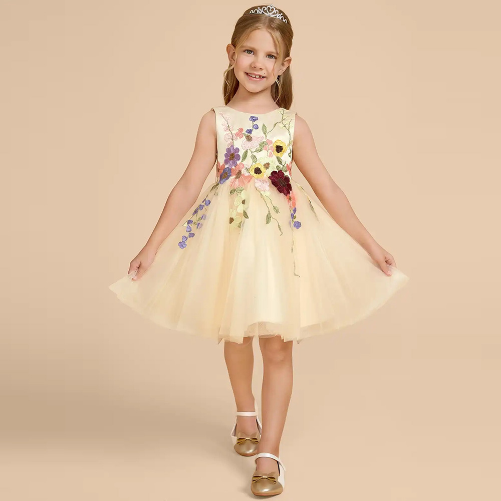 Özelleştirilmiş Sarı Tül Çiçek - Embroidery Yellow Dress incelemesi ve fiyatı