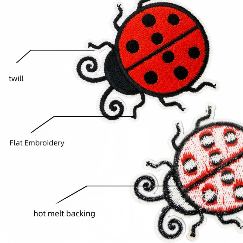 Yaratıcı Sevimli Karikatür Böc - Embroidery Lady Bug incelemesi ve fiyatı